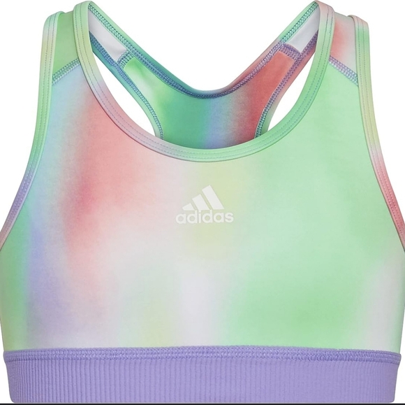 Adidas Aeroready TechFit Sports Bra Size Large/14 - Picture 1 of 4